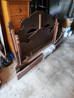 Antique Full Size Bed Frame
