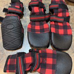Dog boots. Booties for medium to large breed dogs. 
