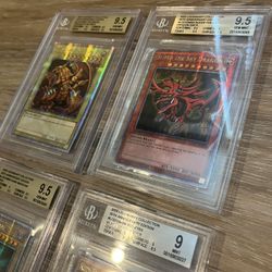 Yugioh Quarter Century Rare BGS 9.5 And 9 (QsCR)