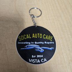 3D Printed Custom Made Keychains