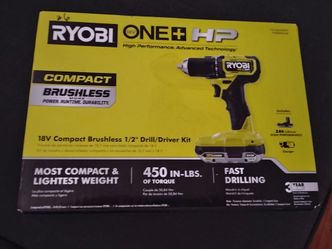 Ryobi One + Hp Drill