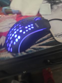Mtg black gaming mouse