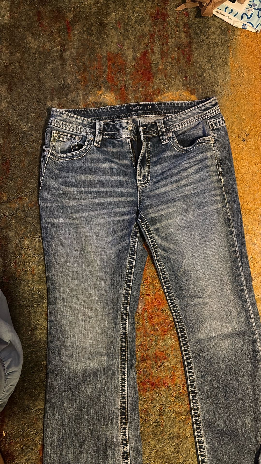 Miss Me Mid Rise Boot Cut