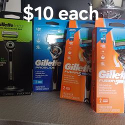 Gillette Labs,fusion 5 proglide and Gillette  Progllide 