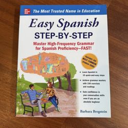 Easy Spanish Step By Step Book