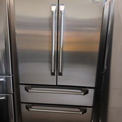 Refrigerator Ge Monogram 4 Side Stainless Steel Counter Depht 40 Days Warranty Delevery 