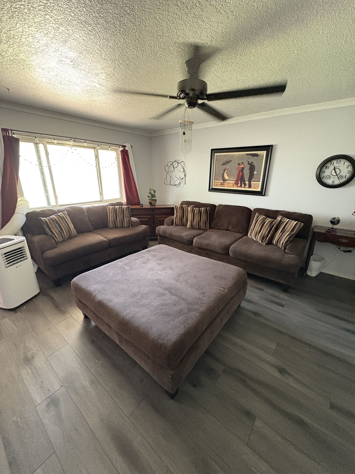 URGENT! Sectional Sofa With Extra Large Ottoman MUST GO