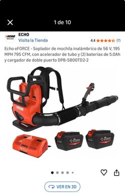 Blower Hecho 5800T 2 baterías y 2 cargadores