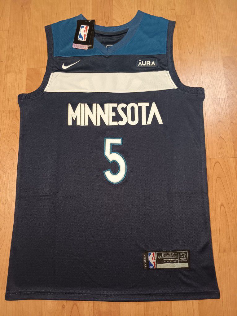 Size Small. Anthony Edwards Minnesota Timberwolves Jersey 
