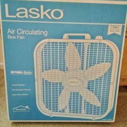 New Lasko Box Fan 