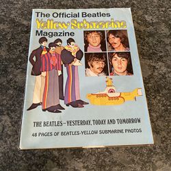 1968 Beatles Yellow Submarine Magazine 