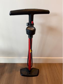Bontrager Supercharger Bike Floor Pump with Pressure Gauge
