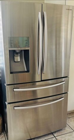 Samsung  4 door stainless steel refrigerator