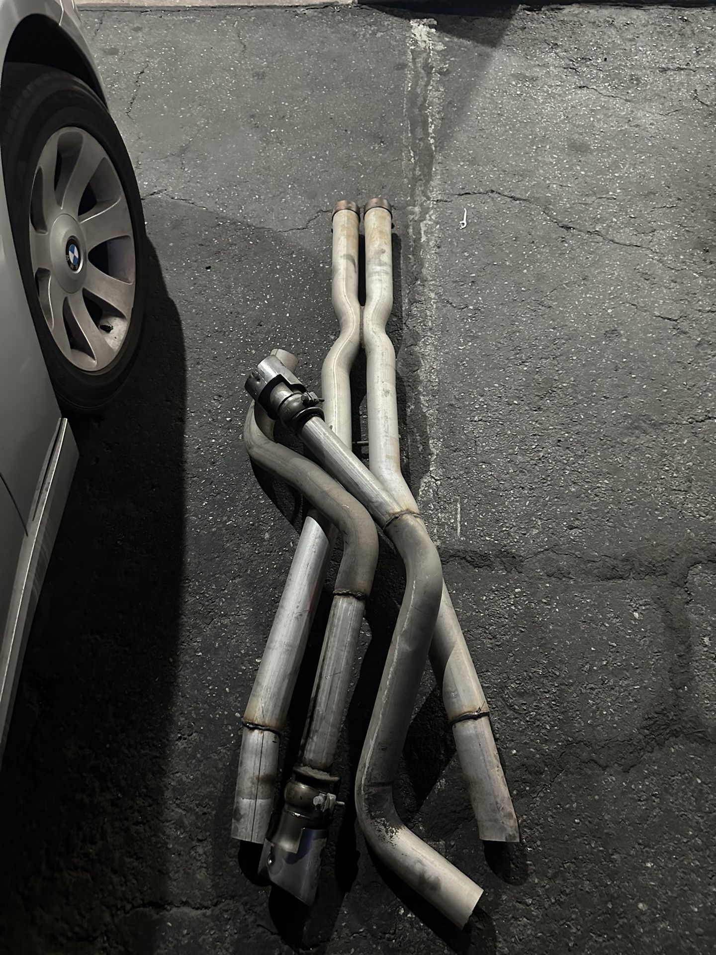 Scatpack 6.4 Hemi Charger Factory Exhaust System ( Straight Pipe) 