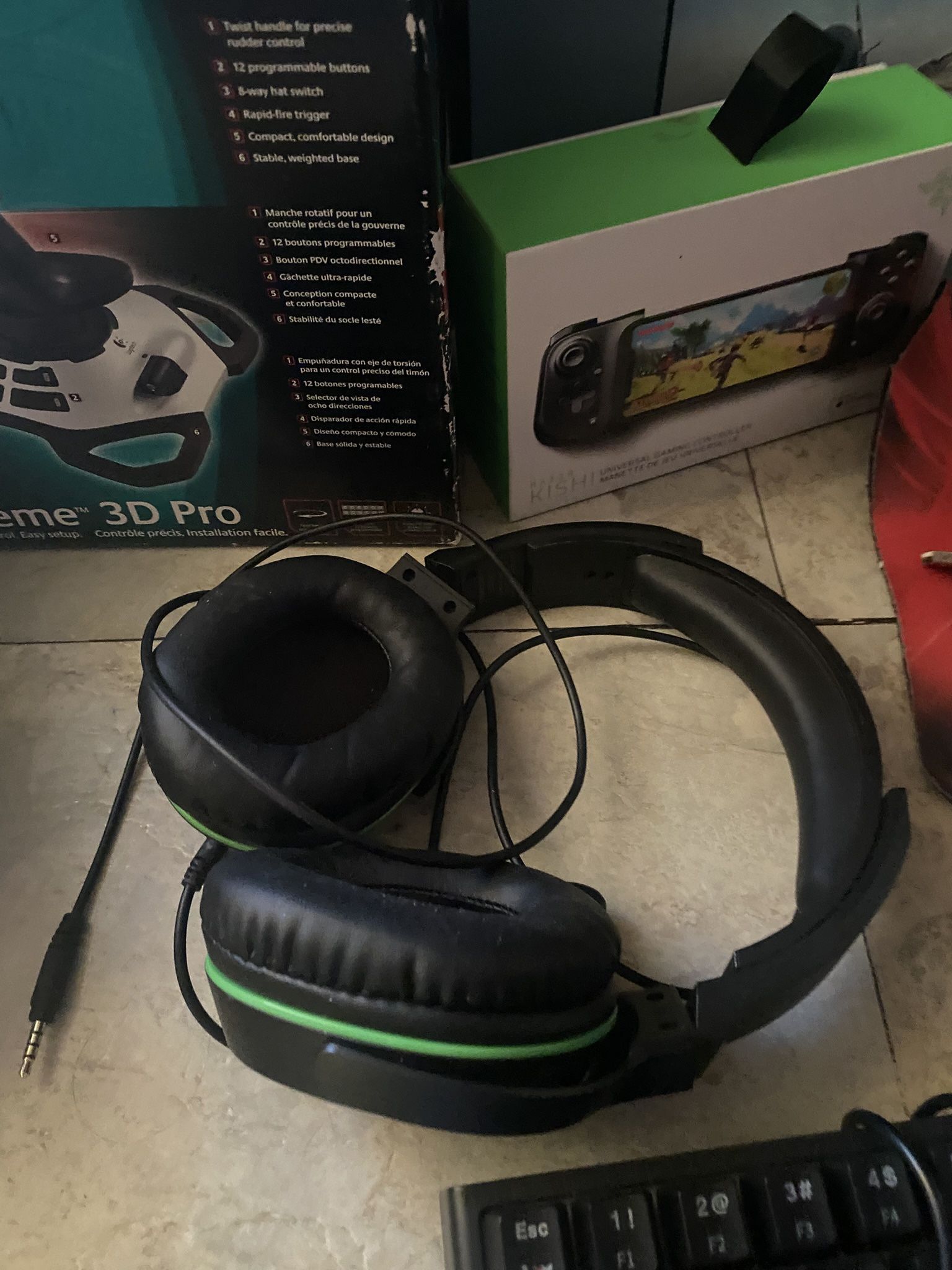 Gaming Keyboard And Mouse With Headset $25