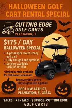 Golf cart rental 4 passenger