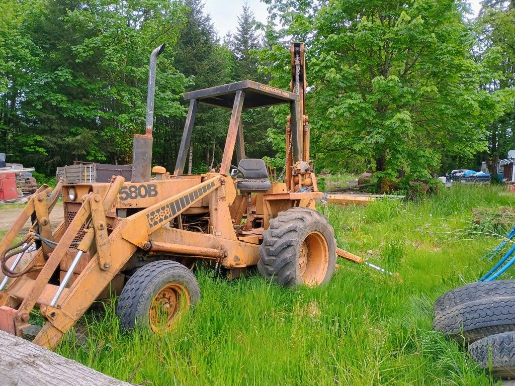 Backhoe Case 580B