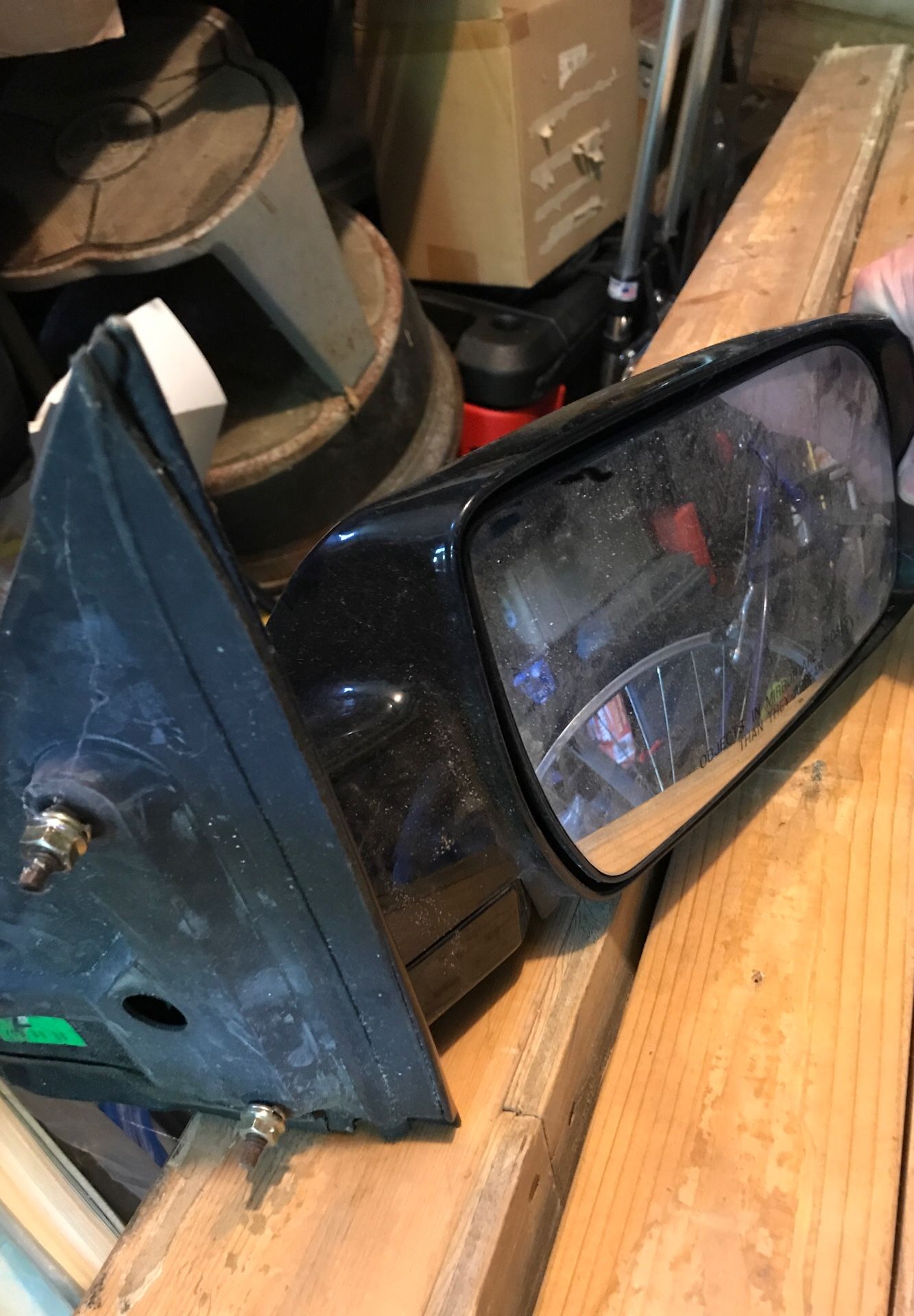 Safari / Astro van passenger rear view mirror