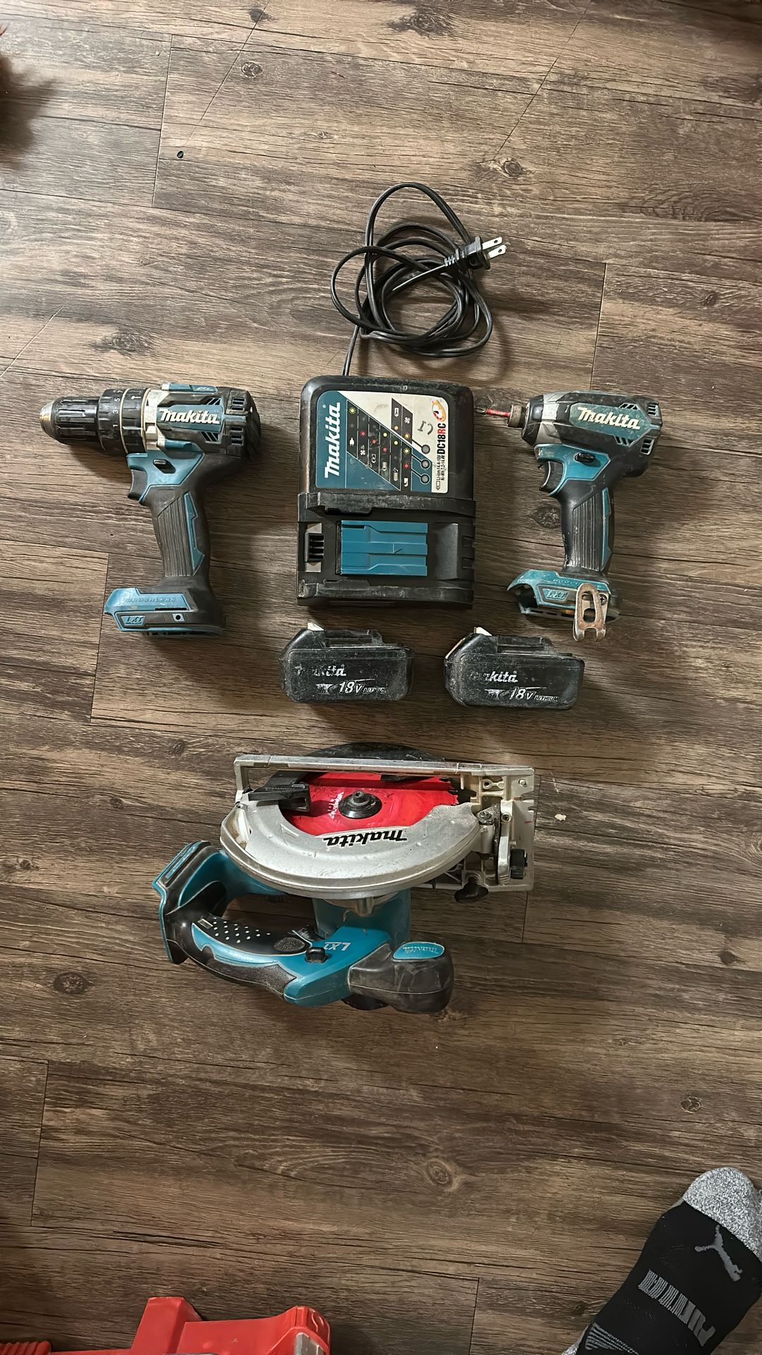 Makita Tool Set 18 Volts