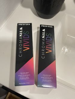 Pravana Chroma Silk Blue Hair Dye, 2 Boxes