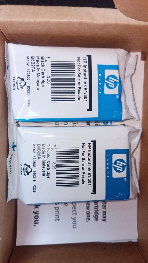 HP Instant Ink 61/301
