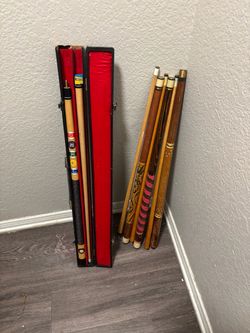 Pool cues