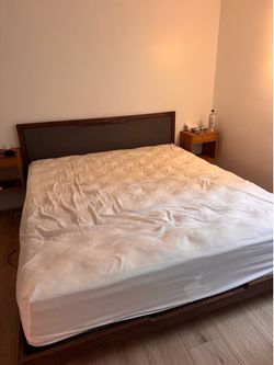 Cal King Bed frame - Barely used