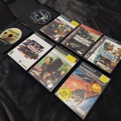 Lot Of 8 PS2 Games