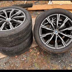 20 X5 Bmw Rims N Tires Style 740m 