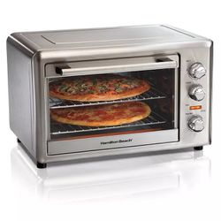 Hamilton Beach Stainless Steel Countertop Oven with Convection and Rotisserie