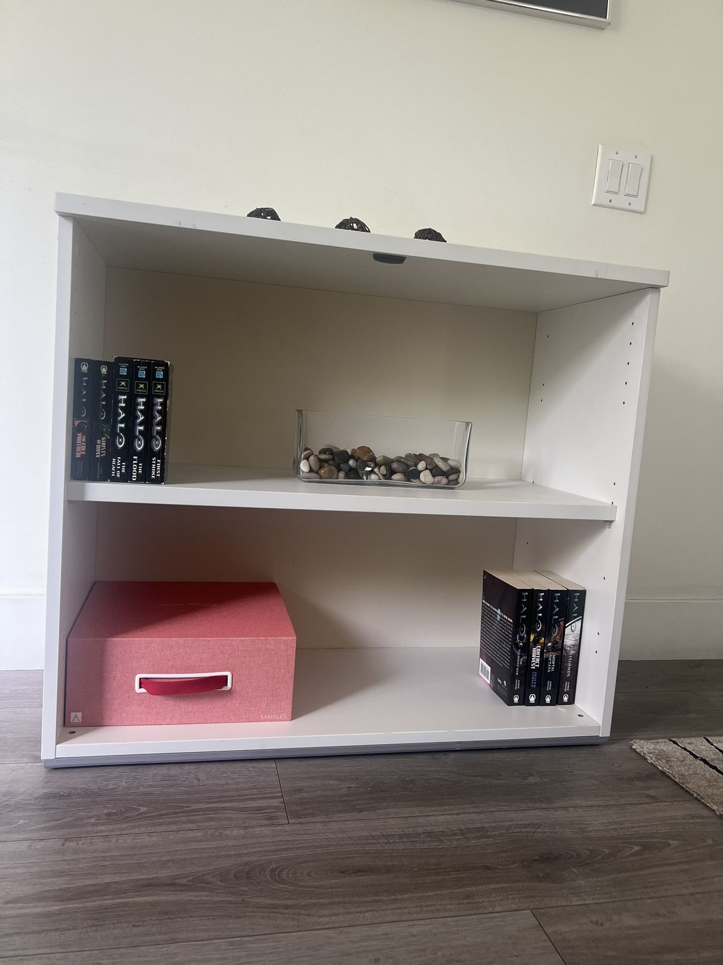 Bookcase, White, Qty: 3/$30 Each