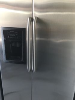 Ge stainless steel refrigerator