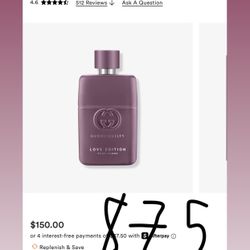GUCCI LOVE EDITION PERFUME 