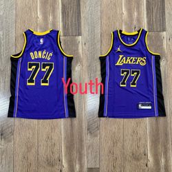 Luka Doncic Los Angeles Lakers Youth Kids Jersey 