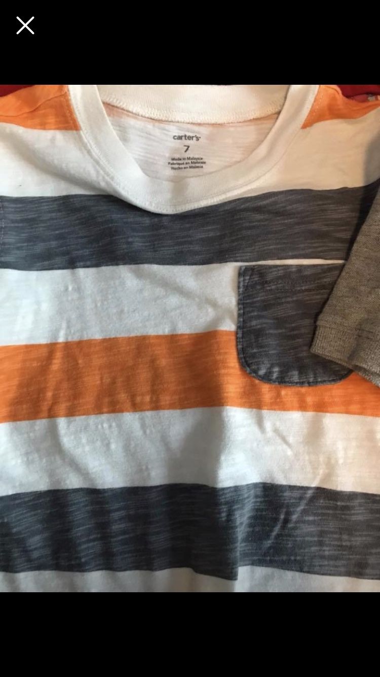 Boys shirts sizes 5-7 $3 a piece or $15 for all