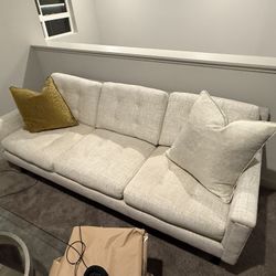 98” Couch with Grey Detail