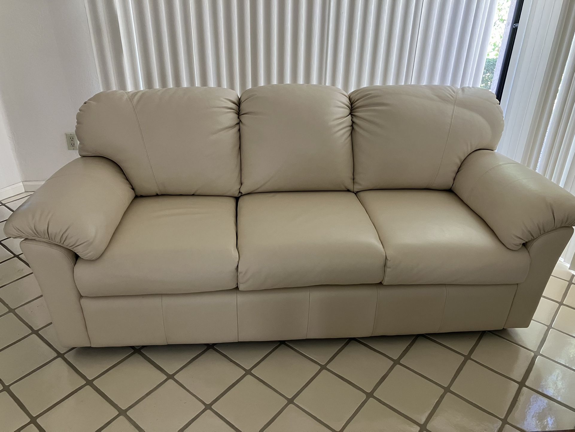 Leather Sofa