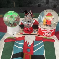 Miniature Snow Globes