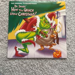 Record- The Original Tv Soundtrack - How The Grinch  Stole Christmas 