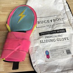 Bruce Bolt Premium Pro Sliding Glove Blue/pink