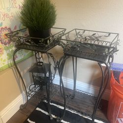 Partylite Gardenlite Planters/candle Holders