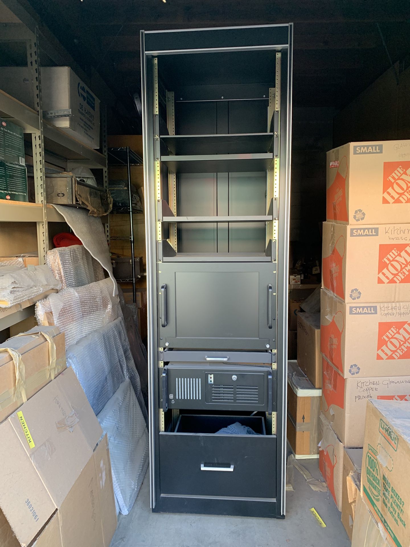 7 ft.  Electronic Equipment Rack