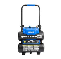 Kobalt Quiet Tech 4.3-Gallon Portable 150 PSI Twin Stack Quiet Air Compressor