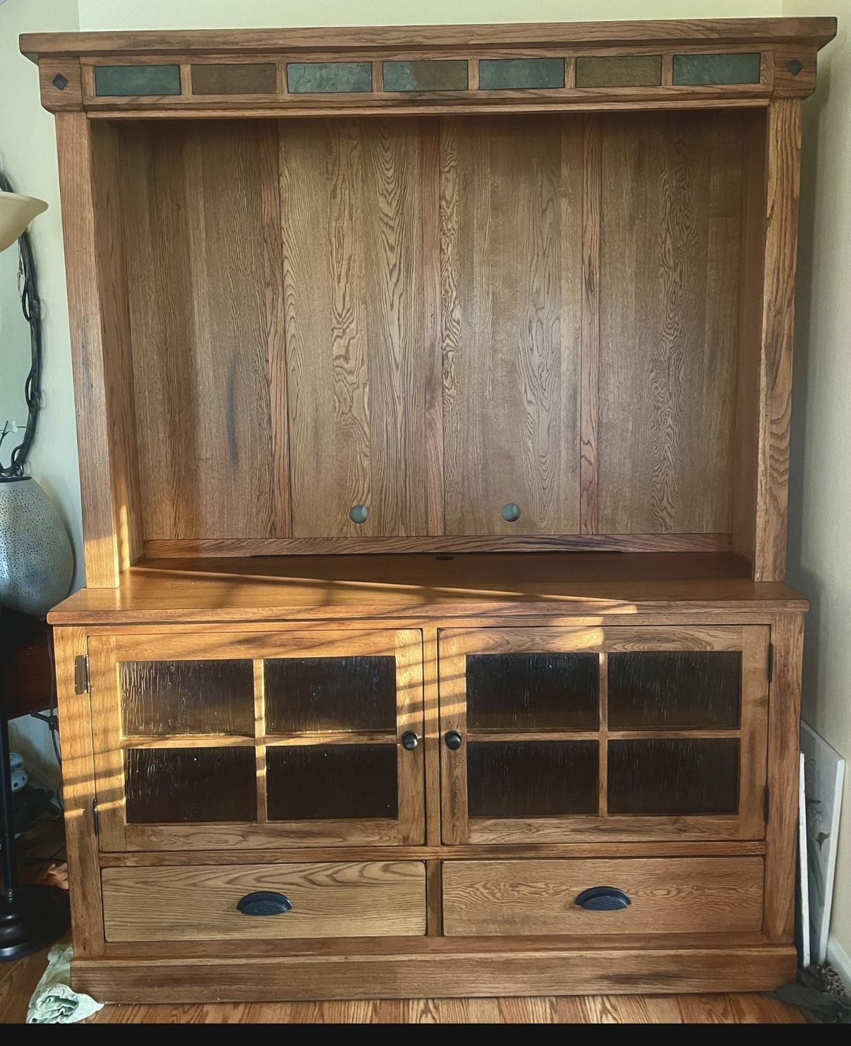 Sedona TV Console/ TV stand / TV Cabinet - Sold Wood & Stones