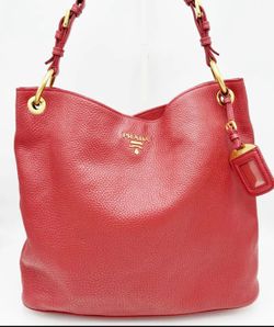 Prada Vitello Large Tote 