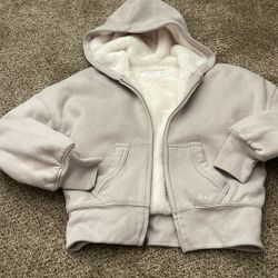 Abercrombie Sherpa Hoodie Kids Size 11/12 