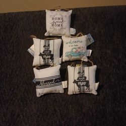 Hanging Miniature Pillows