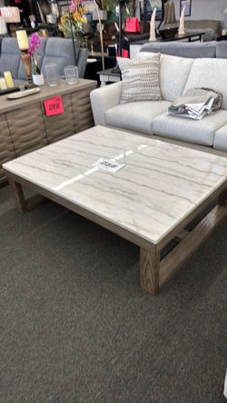 Marble coffee table