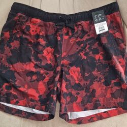 New NEW Russell men's athletic camo shorts with two pockets XL 40-42