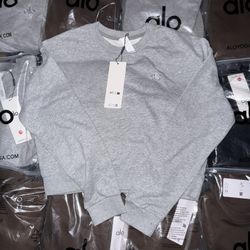 Alo Cropped Crewneck 